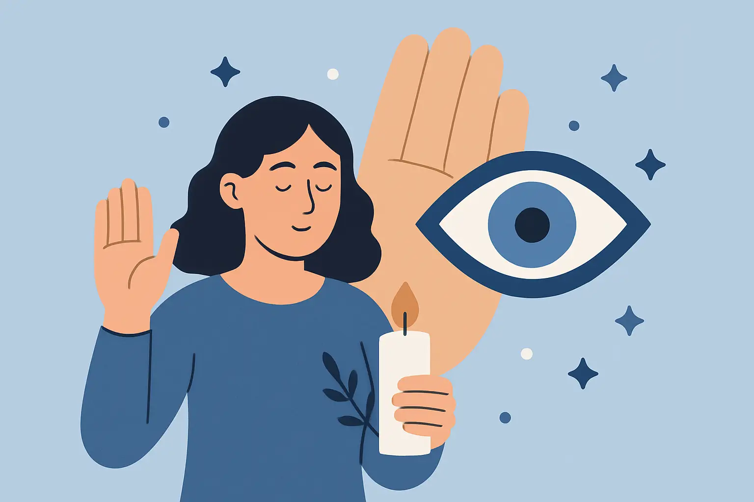 Lire la suite à propos de l’article Rituel anti mauvais œil: protection rapide