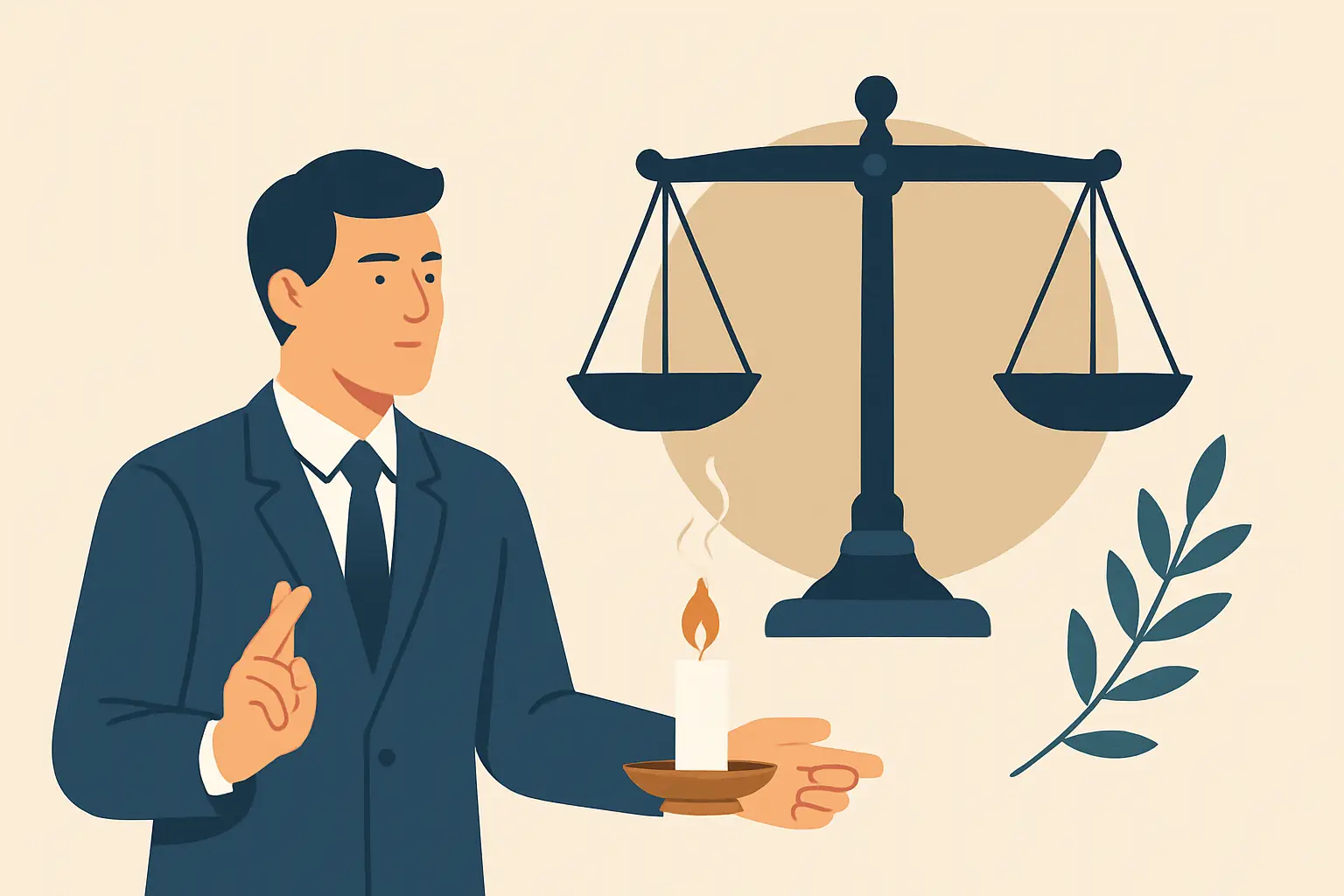 Lire la suite à propos de l’article Rituel pour gagner un procès: ce qui marche