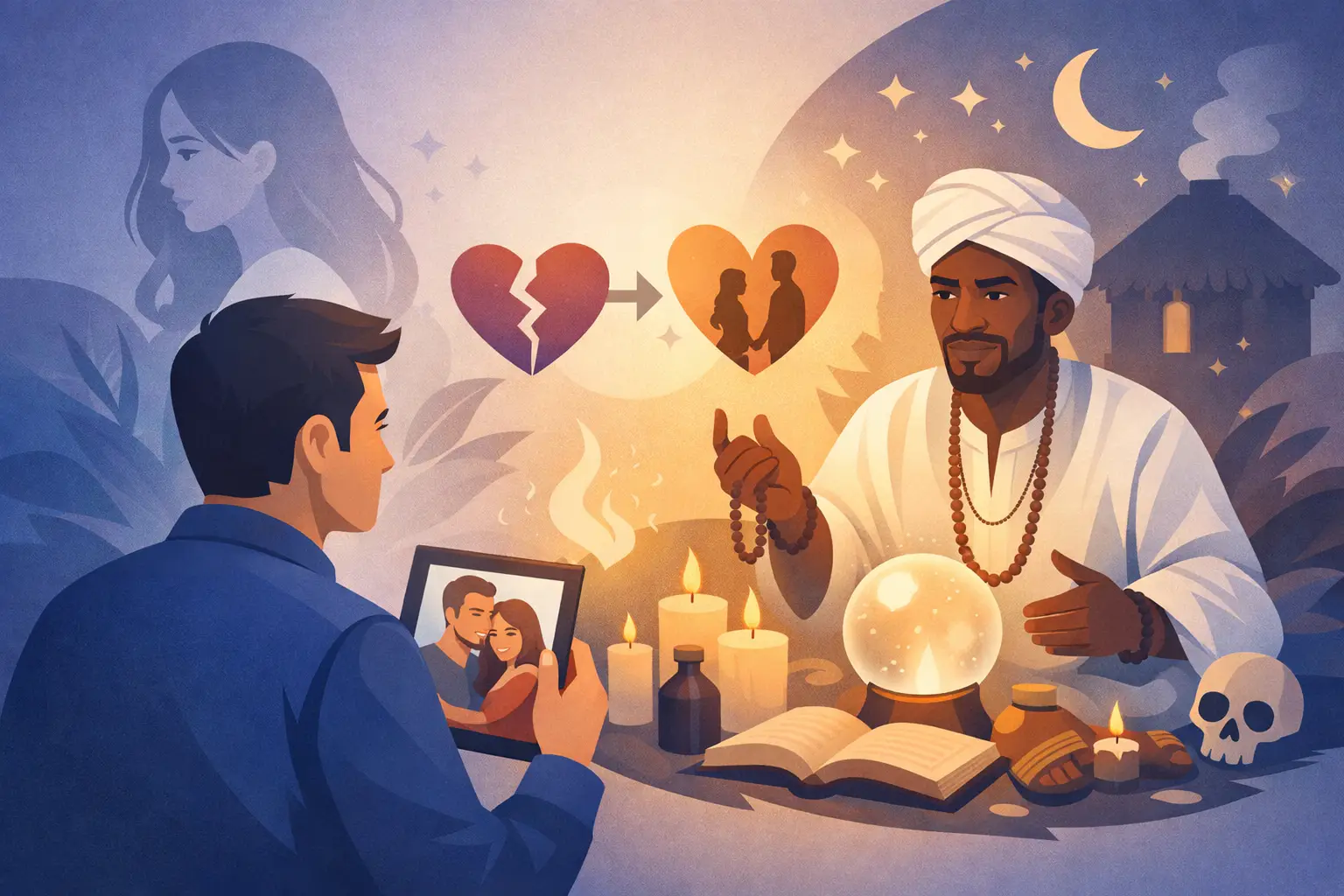 Lire la suite à propos de l’article Comment faire revenir son ex qui est en couple avec un marabout