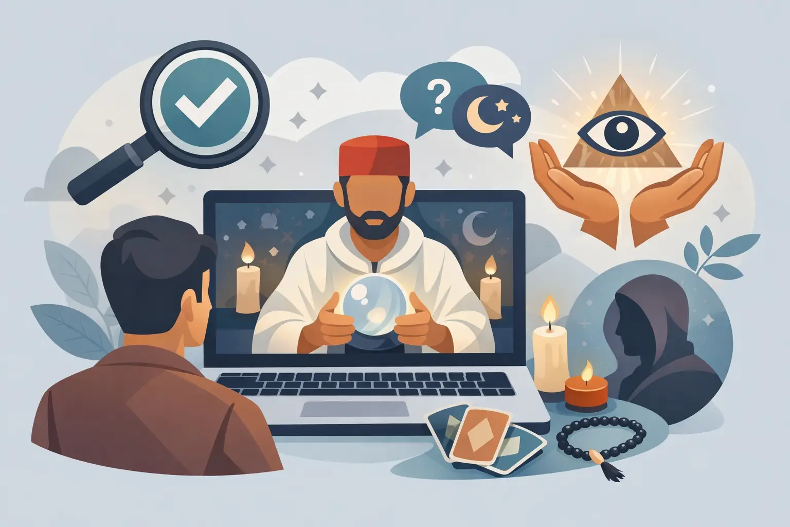 Lire la suite à propos de l’article Comment reconnaître un marabout sérieux en ligne