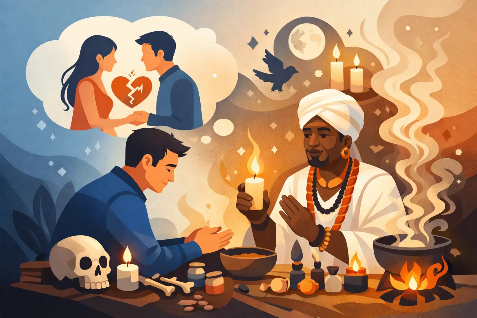 Lire la suite à propos de l’article Récupérer son ex avec un marabout puissant