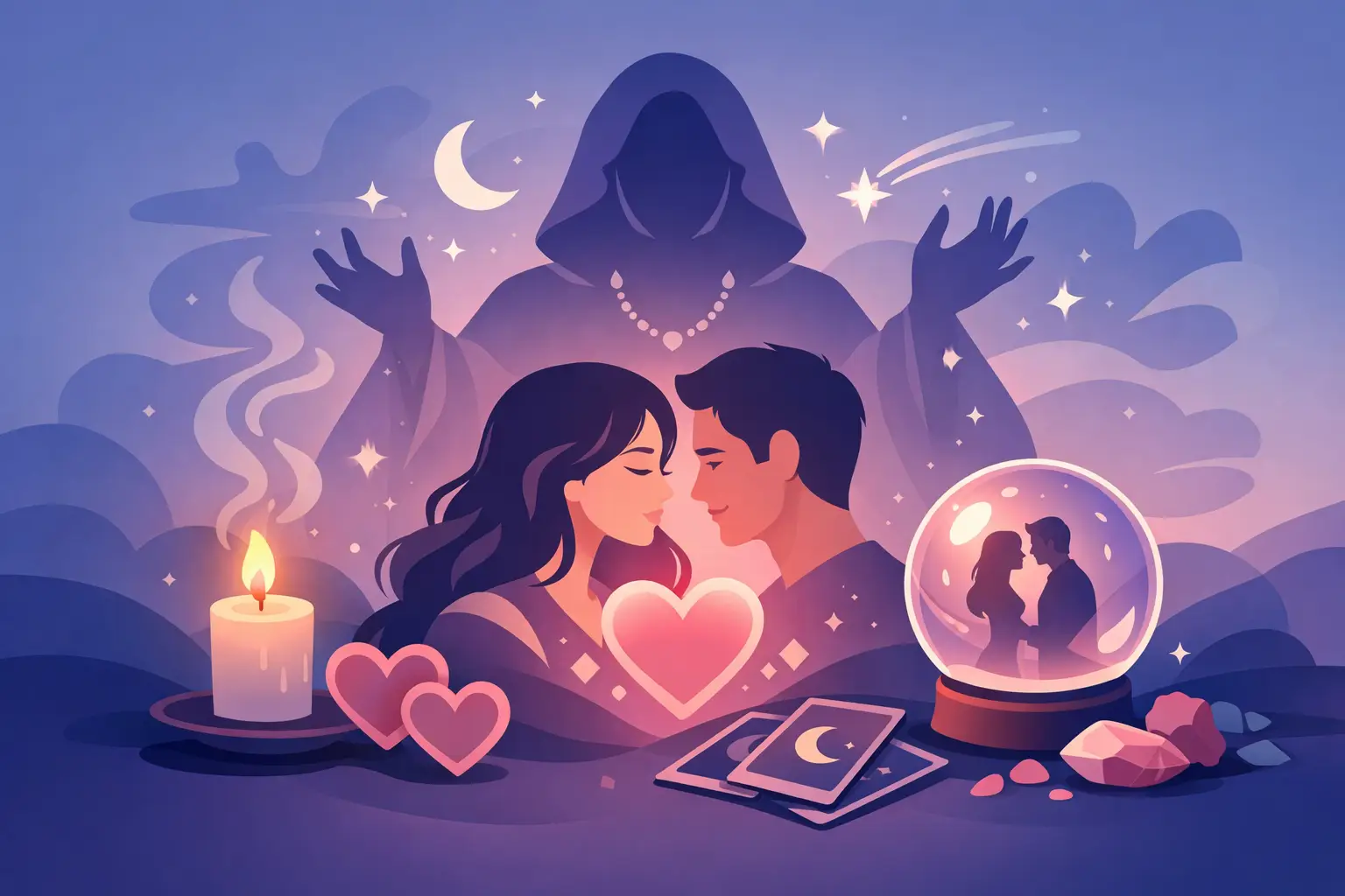 Lire la suite à propos de l’article Retour amoureux rapide – rituel puissant du médium TOVI