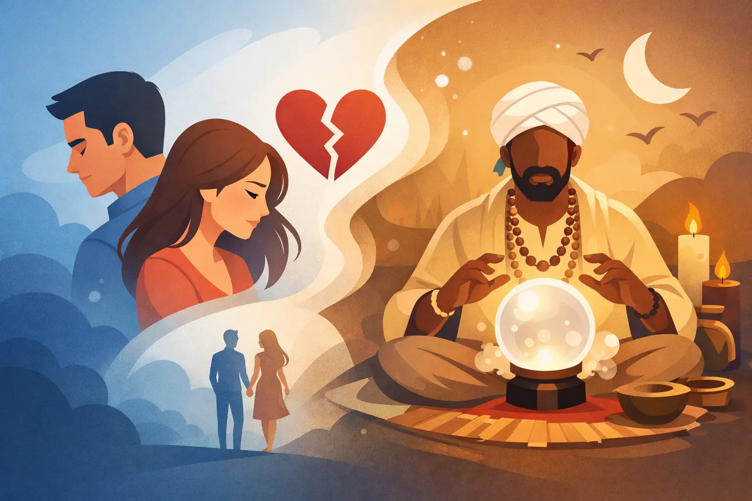 Lire la suite à propos de l’article Comment récupérer son ex avec un marabout