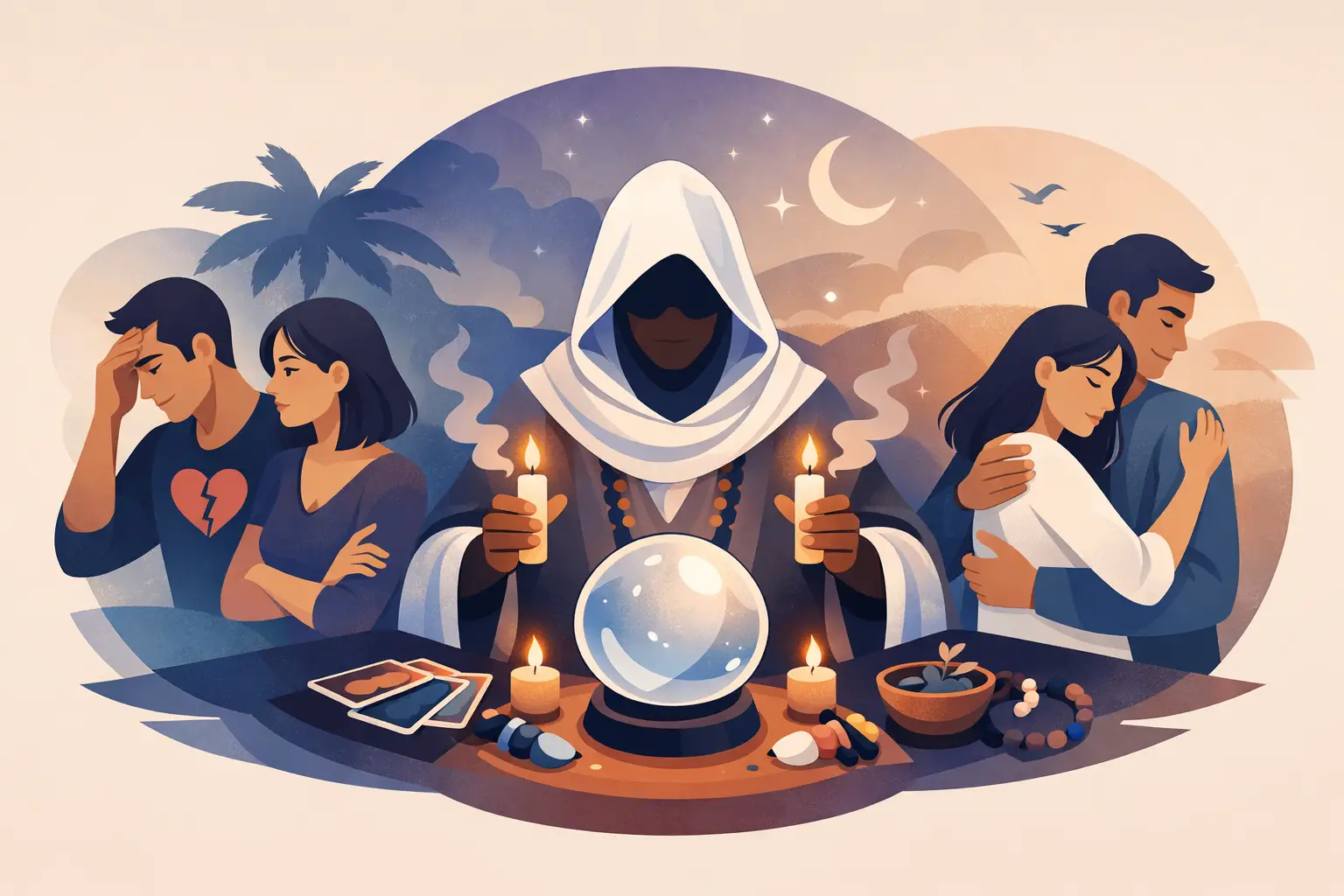 Lire la suite à propos de l’article Marabout expérimenté pour sauver son couple